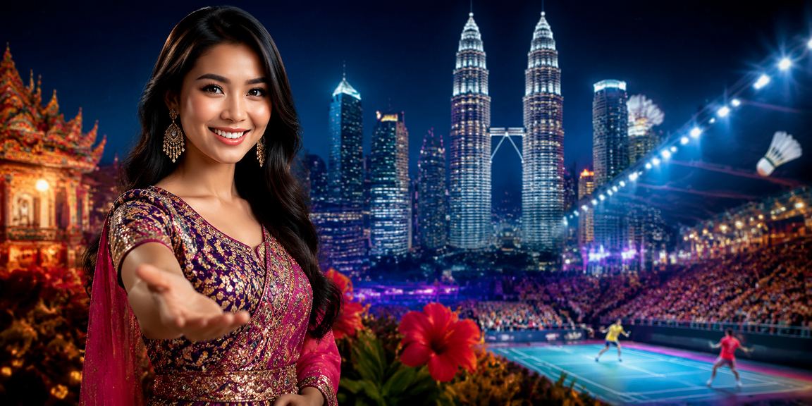 Landskap bandar Kuala Lumpur dengan pemain jackpot ns60